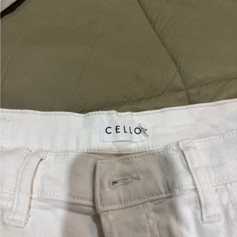 Cello Off-White Denim Pants